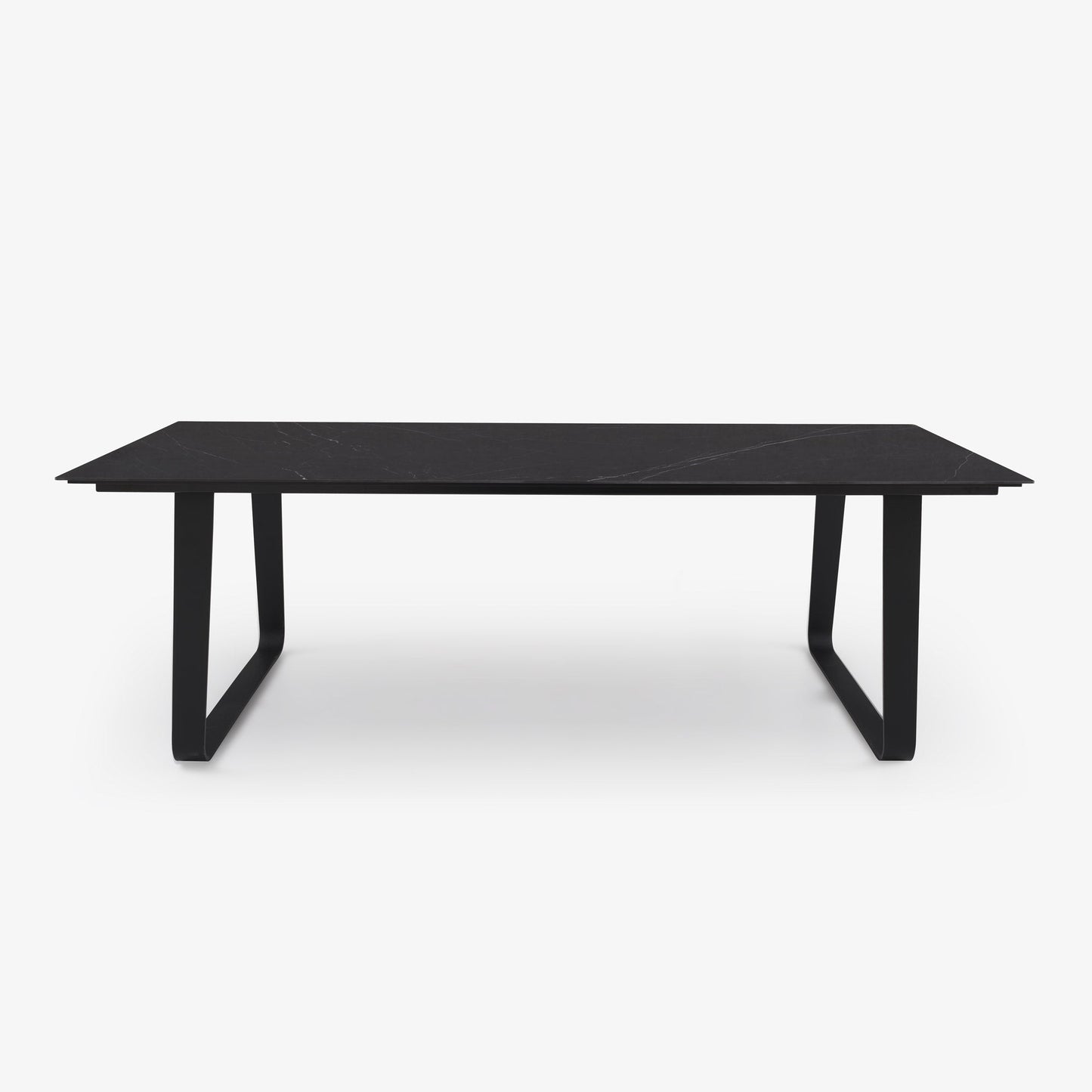 VILNA - Rectangular porcelain stoneware dining table.