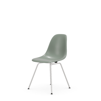 Eames Fiberglass Side Chair DSX (without upholstery).