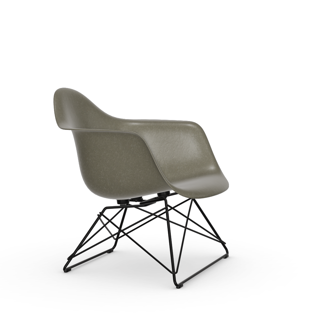Eames Fiberglass Armchair LAR (without upholstery).
