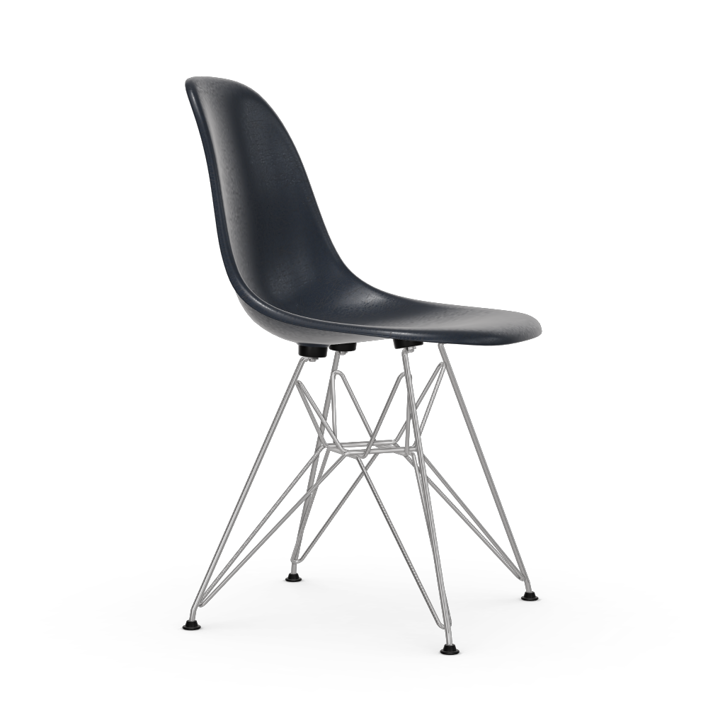 Eames Fiberglass Side Chair DSR (without upholstery).