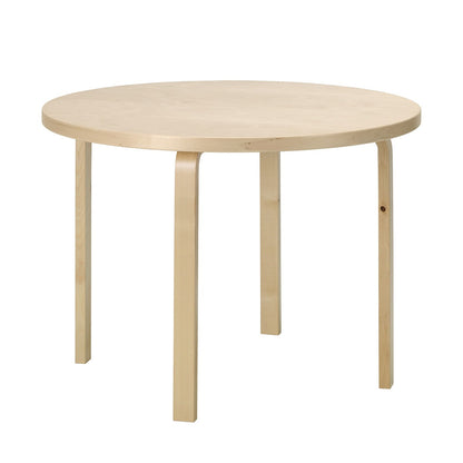 [Domestic Stock/In-Store Display] AALTO 90A - Round wooden table