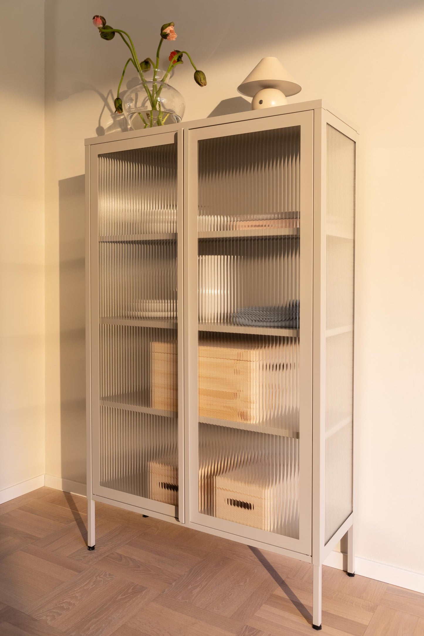 Department Store Cabinet 90x150 cm Pebble Grey