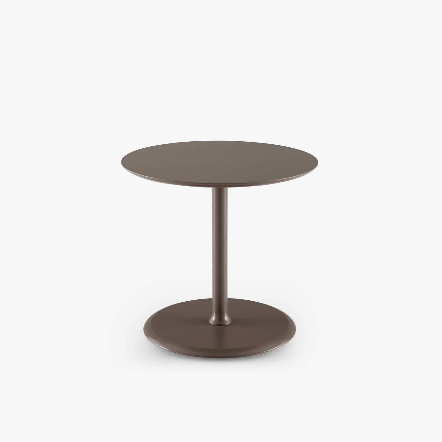 Élysée - Pedestal table with two surfaces.