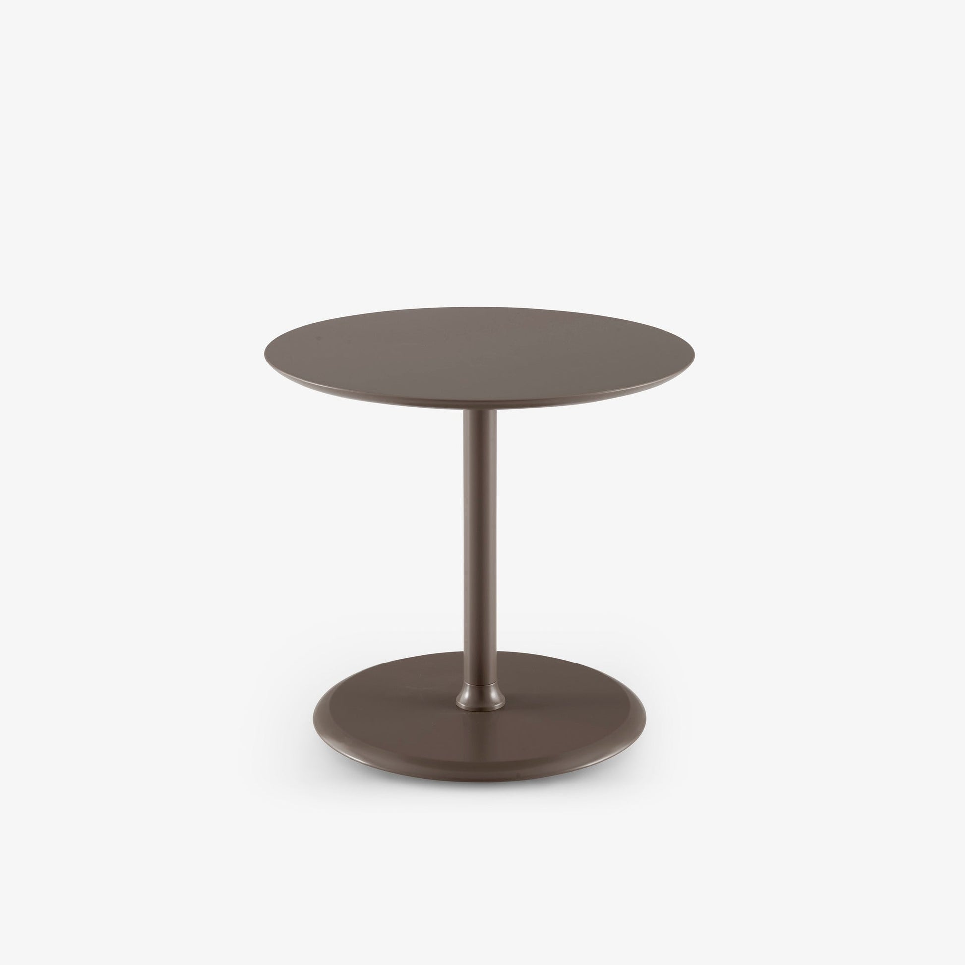 Élysée - Pedestal table with two surfaces.