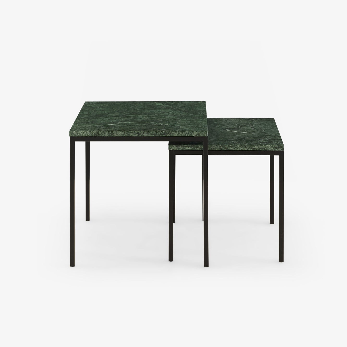 AMADORA - Square marble coffee table.
