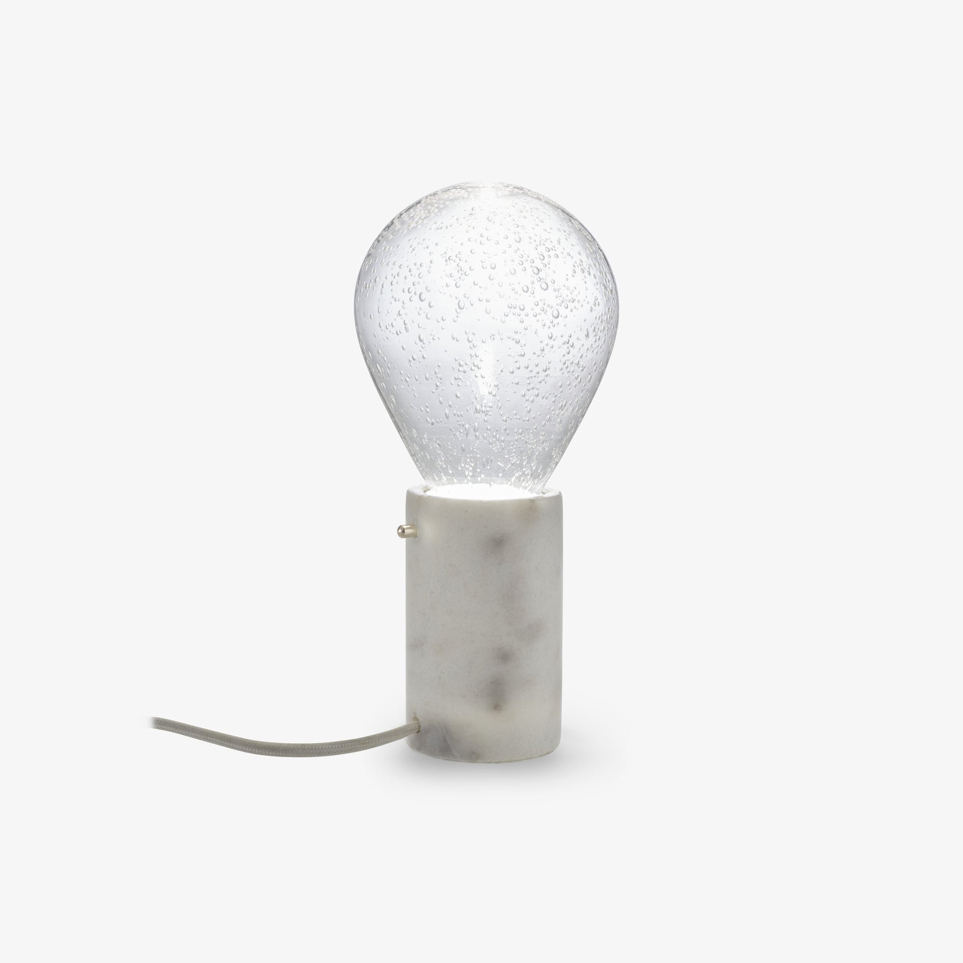 MAYFLY - LED marble table lamp.