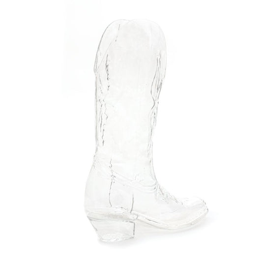 Glass Vase CRYSTALBOOTIE by Seletti