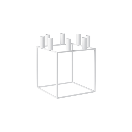 Kubus 8 Candlestick by Audo #White