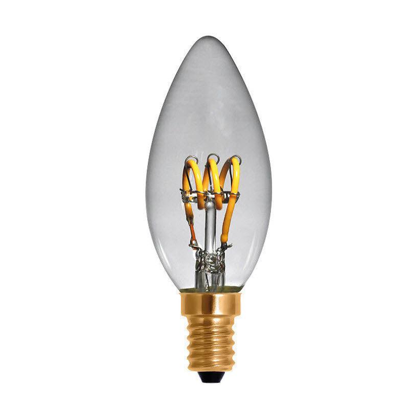 LED Candle Curved clear (Request Info).