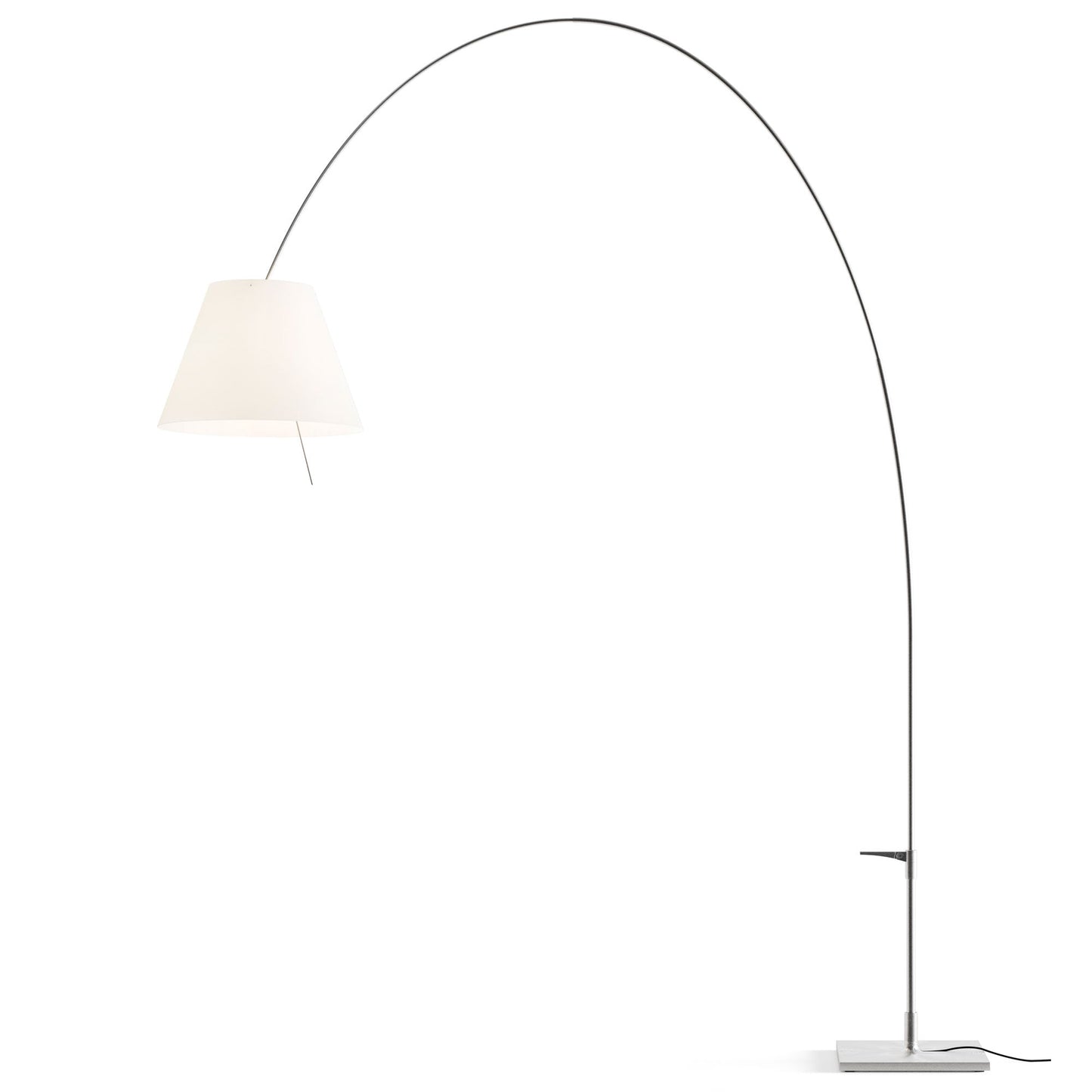LADY COSTANZA - LED adjustable polycarbonate floor lamp.