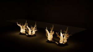 CORALLO 72 - Rectangular glass table