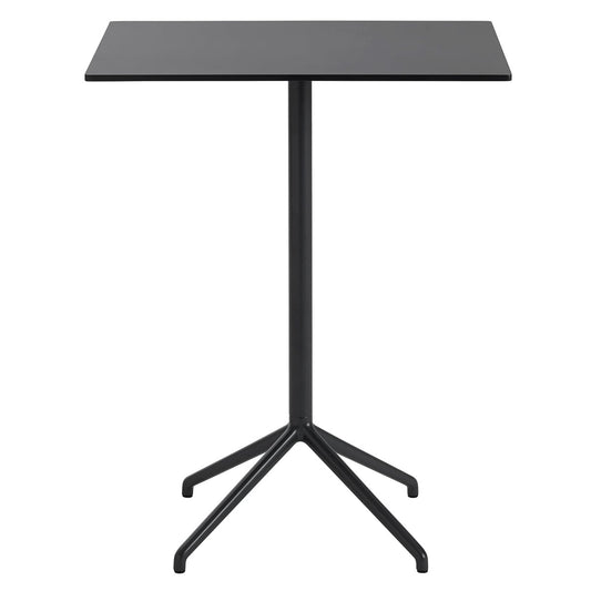Still Cafe bar table 75 x 65 cm, h. 95 cm, black