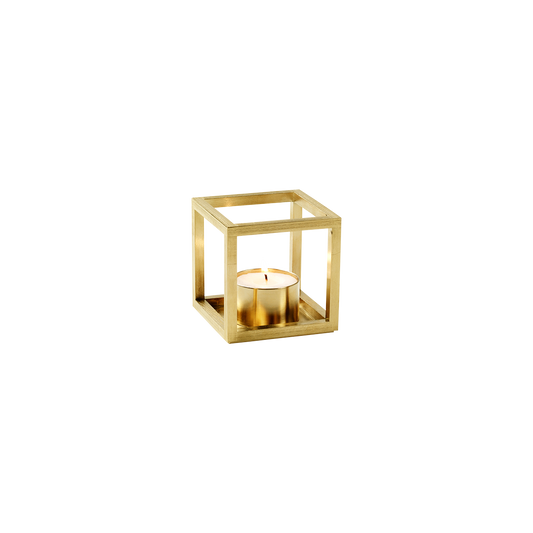 Kubus T Candlestick by Audo #Gold Plated