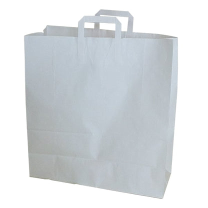Paper bag, white