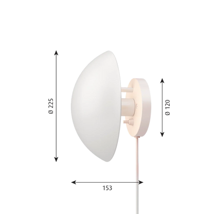 PH HAT Ø 225 Wall Lamp.