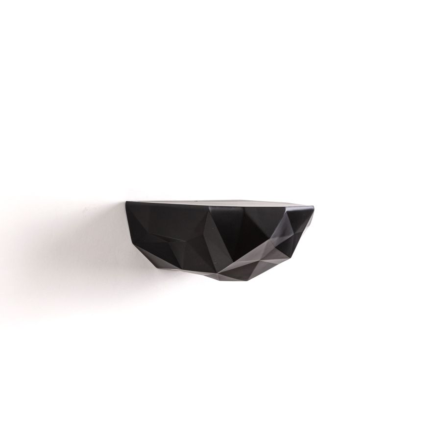 Resin Shelf Space Rocks Small by Seletti #Black