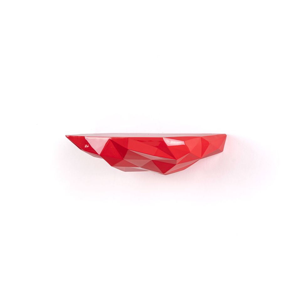 Resin Shelf Space Rocks Medium by Seletti #Red