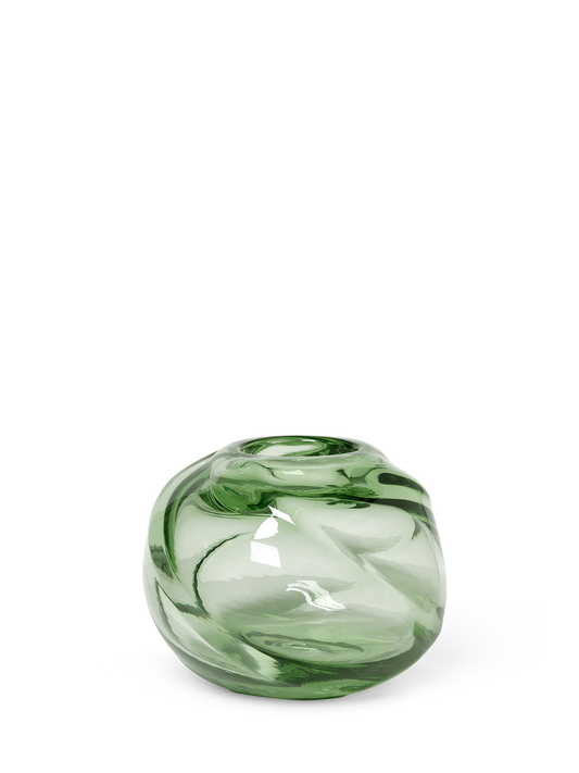 Water Swirl Vase - Round by Ferm Living