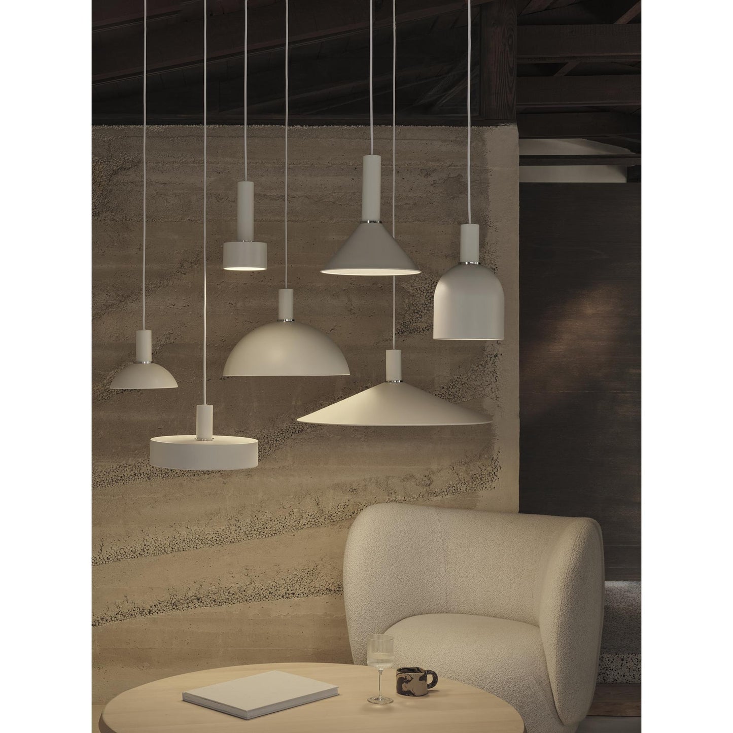 Ferm Living Collect Low Socket White