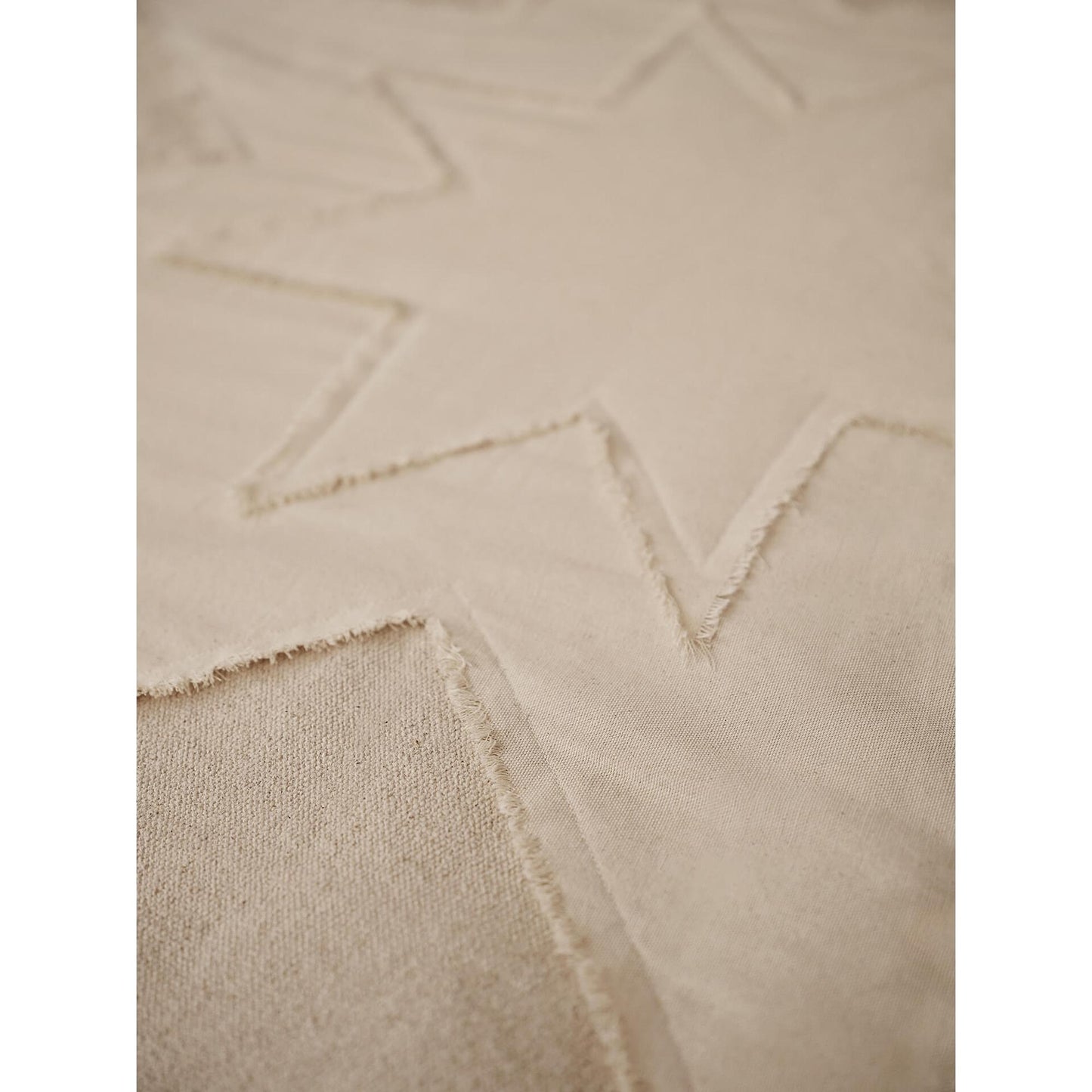 Ferm Living Vela Star Christmas Tree Rug Natural
