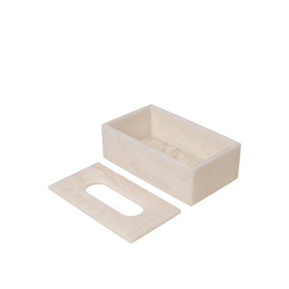 Ferm Living Mist Napkin Box Pearl