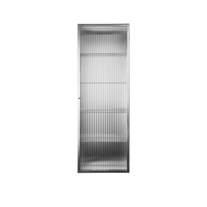 Ferm Living Haze Wall-Hung Cabinet 35x100 Stainless Steel