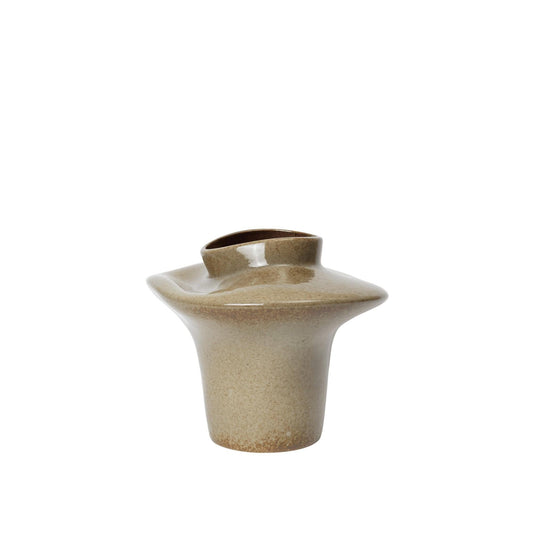 Ferm Living Evio Vase H22 Elm Green