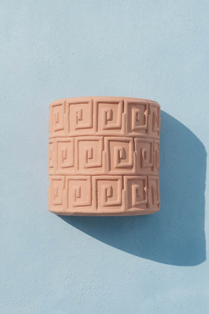 Terracotta Wall vase Magna Graecia Greche by Seletti