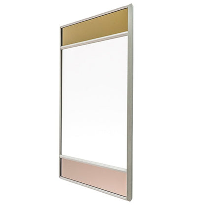 Vitrail mirror by Magis #50 x 50 cm, light grey #