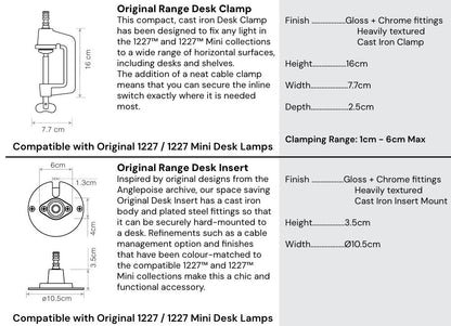 [Accessory] Original 1227 Desk/Mini Desk Lamp Additional Product