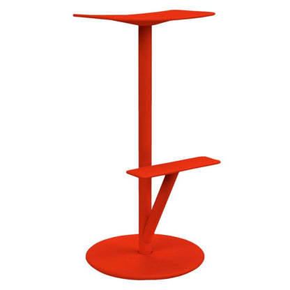 Sequoia bar stool by Magis #76 cm, coral red #