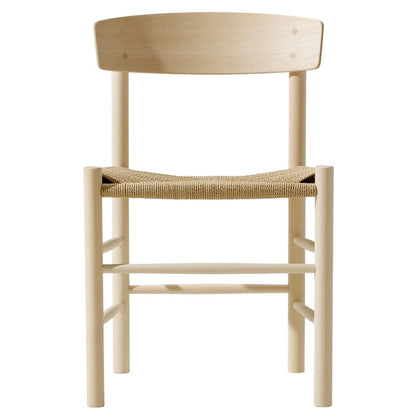 J39 Mogensen chair by Fredericia #soaped beech - paper cord #