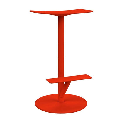 Sequoia bar stool by Magis #66 cm, coral red  #