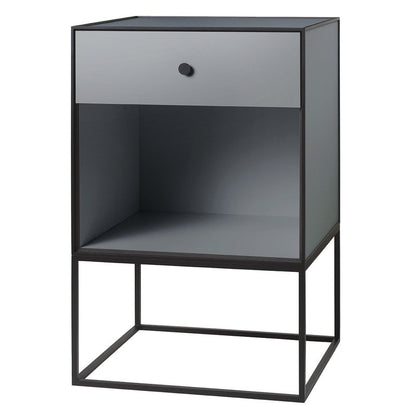 Frame 49 sideboard with 1 drawer by Audo Copenhagen #dark grey #