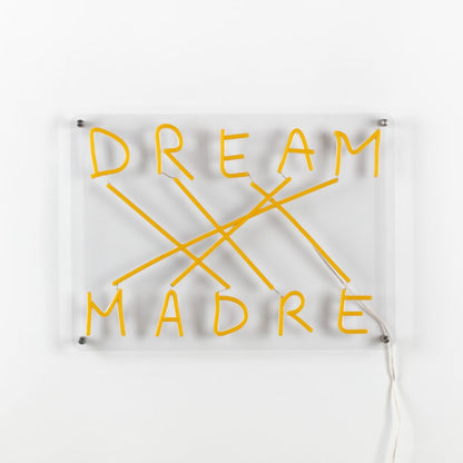 Silicone LED tube Wall Lamp Dream Madre by Seletti