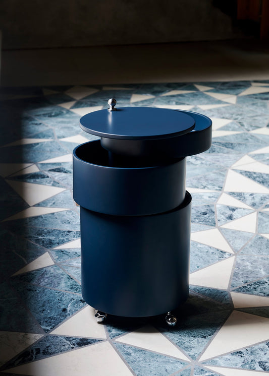 Barboy trolley, glossy deep blue