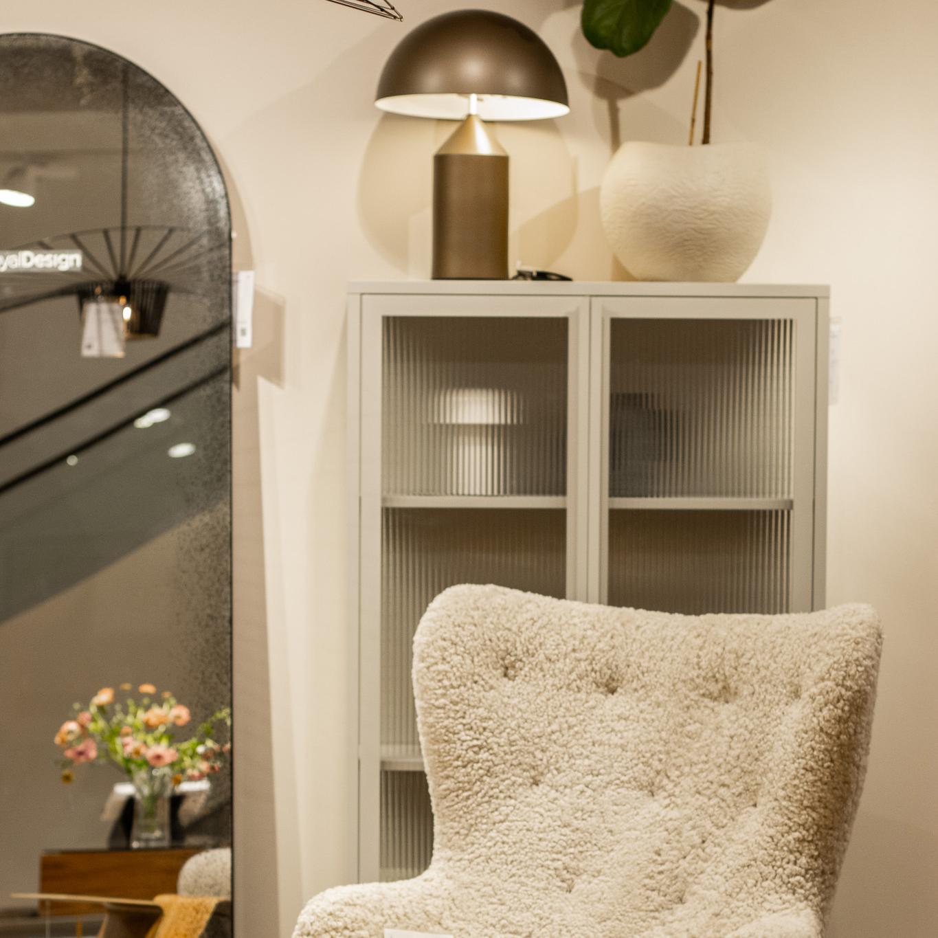 Department Store Cabinet 90x150 cm Pebble Grey