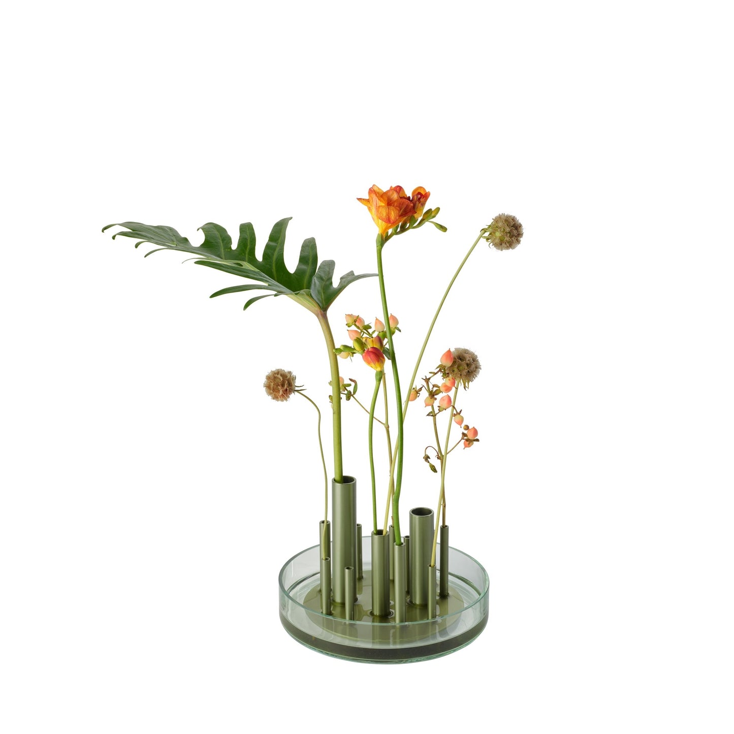 Ikeru Vase Low by Fritz Hansen #Brass