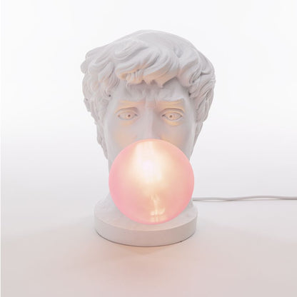 LED Resin Indoor Table Lamp Wonder by Seletti #White