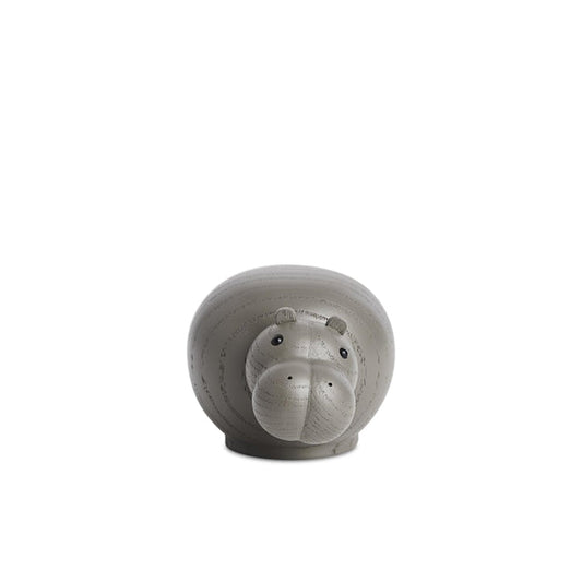 Hibo Hippopotamus Small by WOUD #Brass
