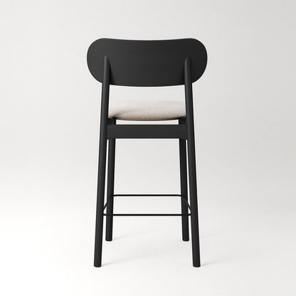 Decotique Elephant Bar Stool Black/ Beige Breeze
