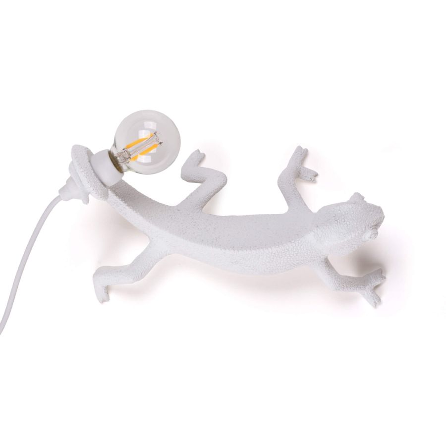 Chameleon Lamp Going Down - Resin LED Lamp