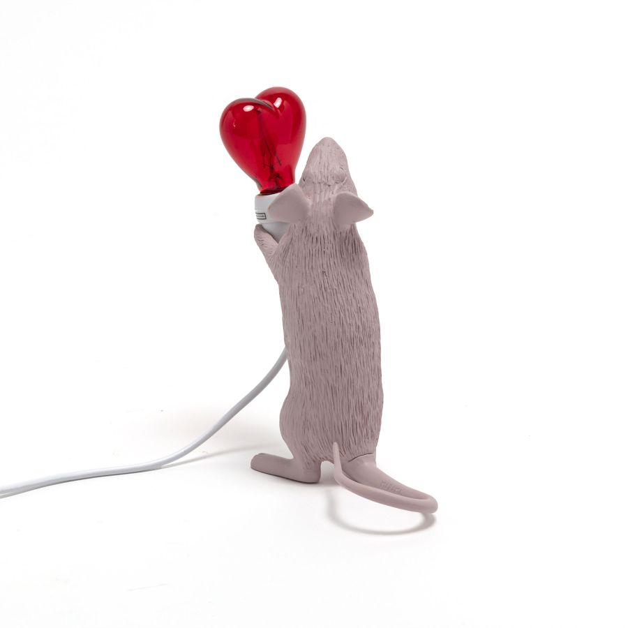 Mouse Lamp Step - Resin Indoor Table Lamp