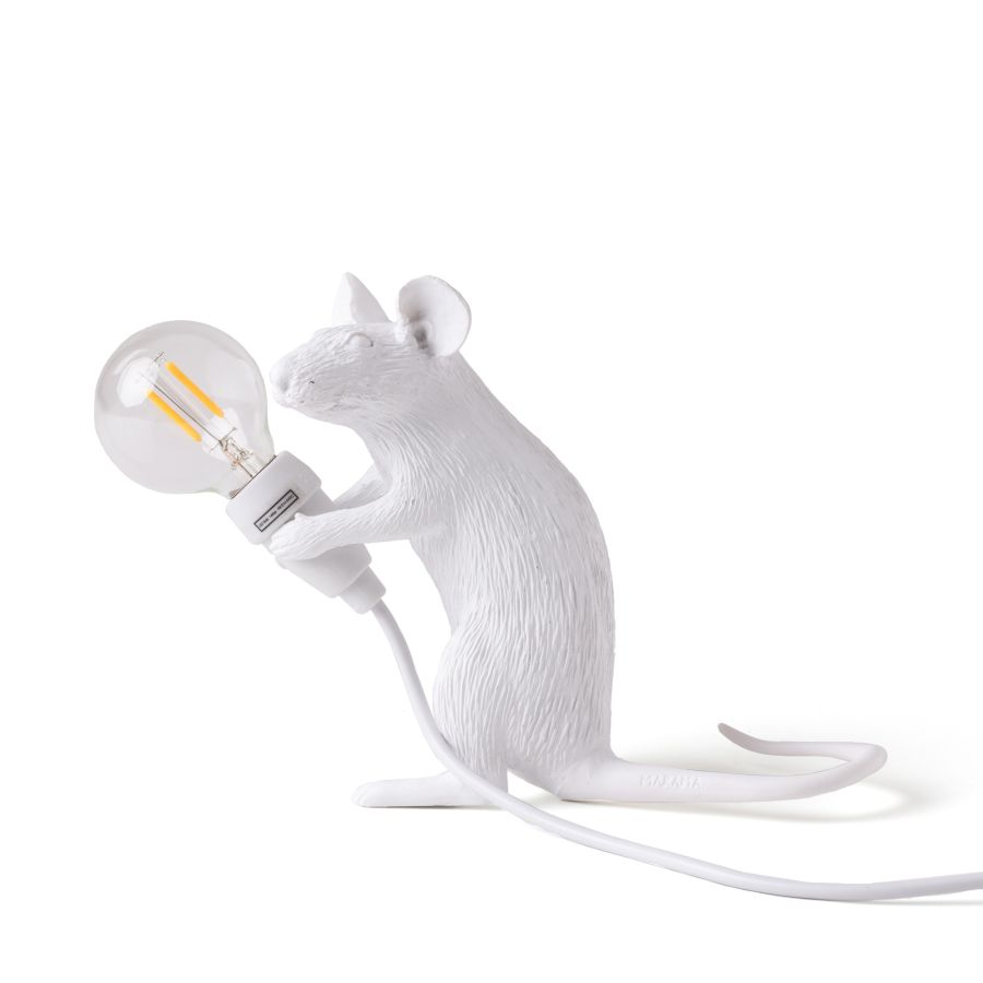 Mouse Lamp Mac - Resin Indoor Table Lamp