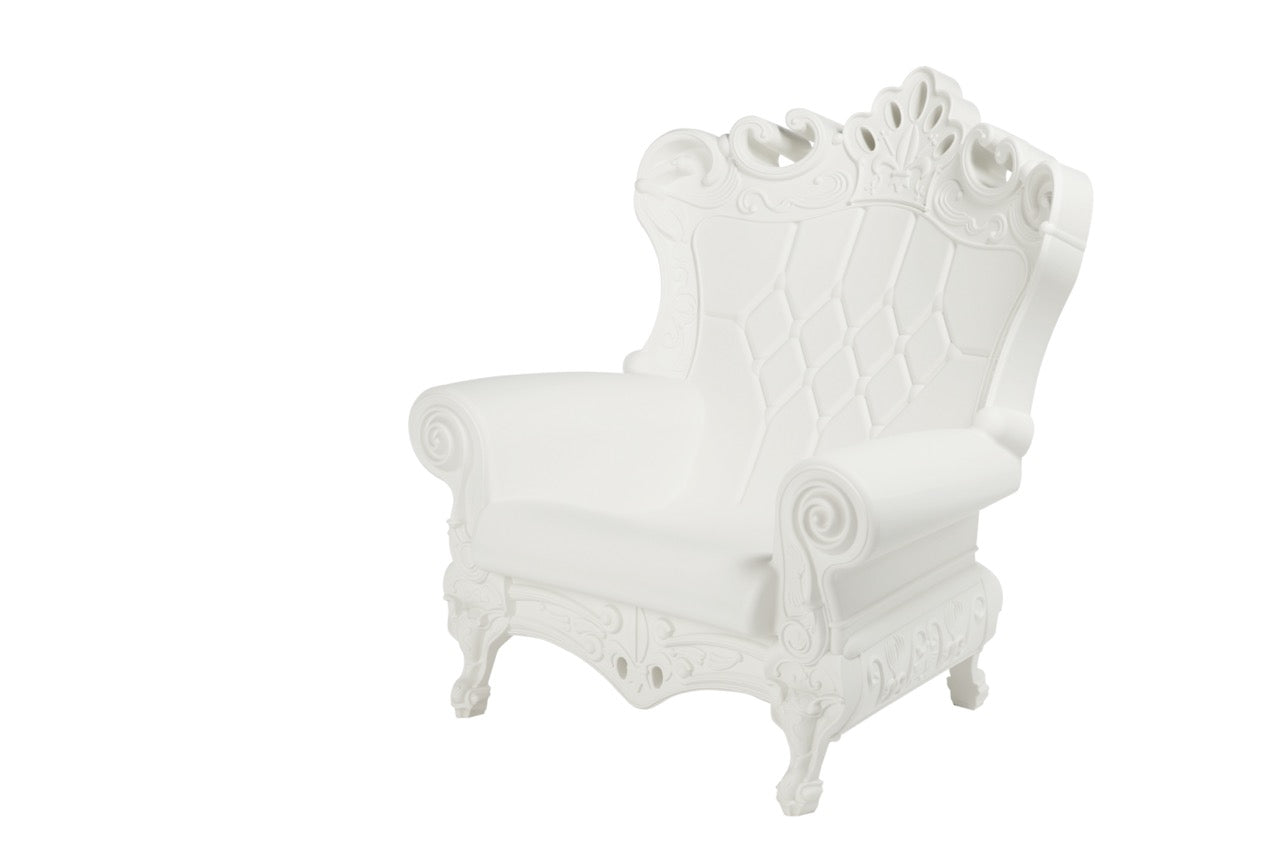 QUEEN OF LOVE - Tufted polyethylene armchair by Slide