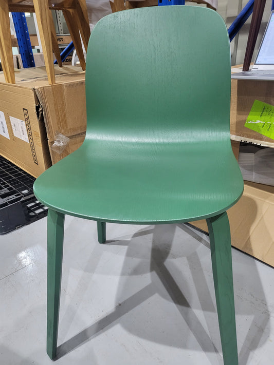 [Domestic Stock/In-Store Display] Visu Wide Chair - Wood Base