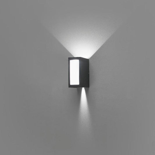 Outdoor wall lamp with directable wings (Request Info).