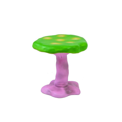 Round Fiberglass Stool Amanita by Seletti #Green