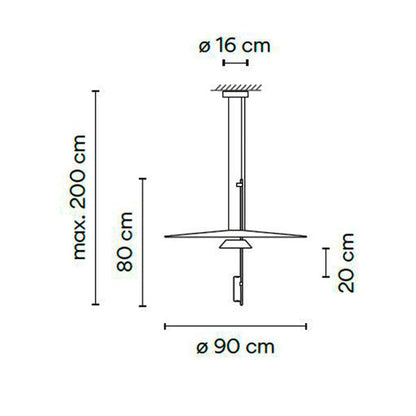 FLAMINGO 1527 - LED dimmable pendant lamp (Request Info).