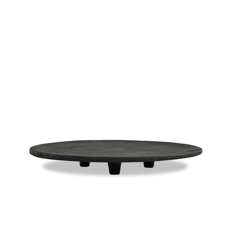 DUCK SMALL - Round fiber-reinforced concrete tray.